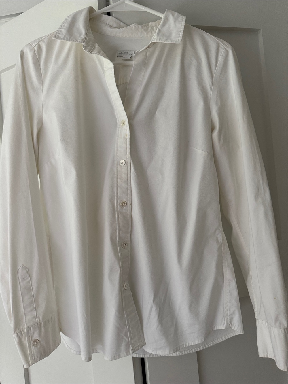 J. Jill White Perfect Button-Down Shirt